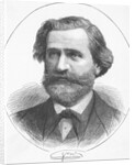 Portrait of Guiseppe Verdi by Anonymous