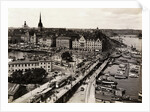 Aerial View of Stockholm with Waterfront by Anonymous