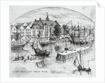 Illustration of Downtown New York by Anonymous