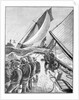 Illusrtration Of Yachting Race 1885 by Anonymous