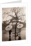Women Carrying Japanese Umbrellas by Anonymous