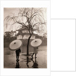 Women Carrying Japanese Umbrellas by Anonymous