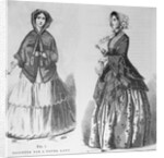Figures of Young Woman in Early Costume by Anonymous