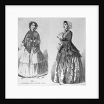 Figures of Young Woman in Early Costume by Anonymous