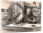 Sir John Lubbock with Microscope by Anonymous