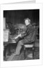Pianist Ferrucio Busoni Posing at Piano by Anonymous