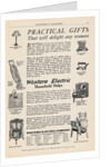 Advertisement for Western Electric Appliances by Anonymous