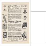 Advertisement for Western Electric Appliances by Anonymous