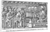 Teacher Instructing Students in Medieval Classrom by Anonymous