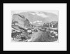 Main Street with Horse and Carriages by Anonymous