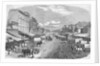 Main Street with Horse and Carriages by Anonymous