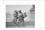Julius Caesar Being Carried from fatal Death Scene by Anonymous