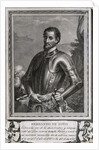 Illustrated Portrait of Spanish Explorer Hernando De Soto by Anonymous