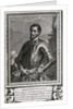 Illustrated Portrait of Spanish Explorer Hernando De Soto by Anonymous