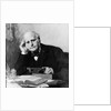 Painting of Scientist Sir Francis Galton at Work by Anonymous