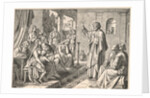 Saint Peter Blessing Cornelius and Family Members by Anonymous