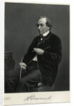 Engraving of Benjamin Disraeli by Anonymous