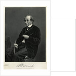 Engraving of Benjamin Disraeli by Anonymous