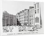 Interior of a Debtors' Prison, The Fleet Illustration by Anonymous