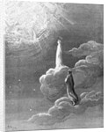 Drawing Depicting a Dante's Paradisio Scene by Anonymous