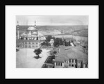 Aerial View of Istanbul Along Harbor by Anonymous