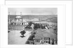 Aerial View of Istanbul Along Harbor by Anonymous