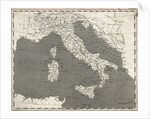 Map Of Italy by Anonymous