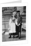 Swedish Couple Wearing Traditional Wedding Outfits by Anonymous