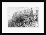 The Highlanders Attacking the Russian Redoubt at the Battle of Alma by D.J. Pound