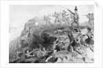 The Highlanders Attacking the Russian Redoubt at the Battle of Alma by D.J. Pound