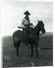 Cowboy on Horseback with Rifle by Anonymous