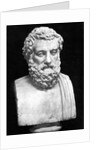 Bust Sculpture of Sophocles by Anonymous