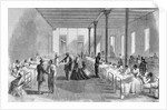 Wounded People in Marine Hospital by Anonymous