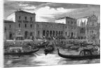 Illustration of Railway Station in Venice by Anonymous