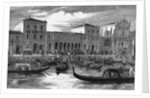 Illustration of Railway Station in Venice by Anonymous