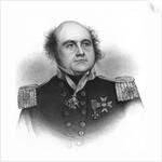 Illustrated Portrait of Sir John Franklin by Anonymous