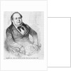 Illustration of Georg F. List in Suit by Anonymous