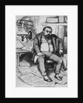 Thomas Nast Trying To Come Up W/Cartoon by Anonymous
