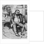 Thomas Nast Trying To Come Up W/Cartoon by Anonymous