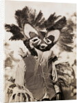 Tungus Shaman Witch Doctor with Drum by Anonymous