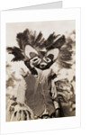 Tungus Shaman Witch Doctor with Drum by Anonymous