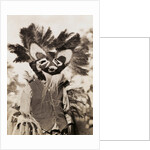 Tungus Shaman Witch Doctor with Drum by Anonymous