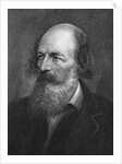 Portrait of Alfred Lord Tennyson by Anonymous
