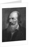 Portrait of Alfred Lord Tennyson by Anonymous