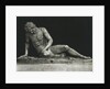 Sculpture of Man Partially Overcome by Anonymous