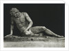Sculpture of Man Partially Overcome by Anonymous