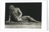 Sculpture of Man Partially Overcome by Anonymous