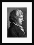 Profile of Giovanni Battista Pergolese by Anonymous