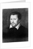 Portrait of Ben Jonson by Isaac Oliver