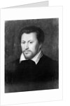 Portrait of Ben Jonson by Isaac Oliver